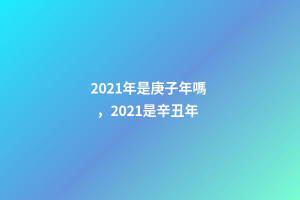 2021年是庚子年嗎，2021是辛丑年